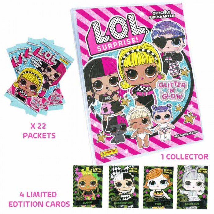 PROMO PACK NL (1 COL+22 POCH+4 SPEC) LOL 3 TRADING CARDS