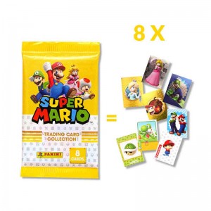 Pochette de 8 trading cards...