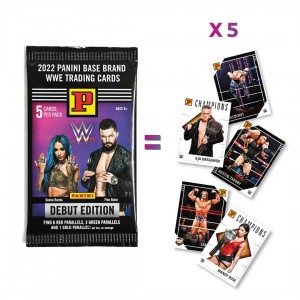 Pochette de 5 stickers WWE...