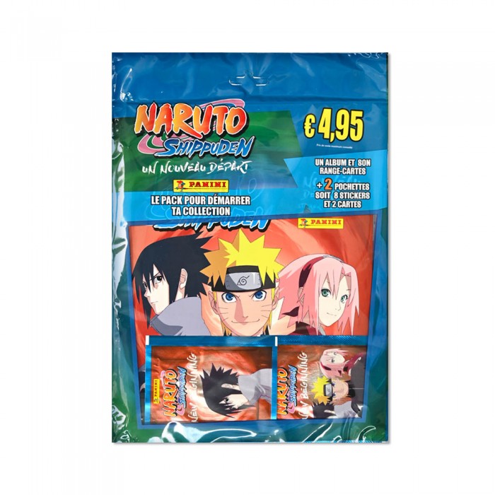 Naruto Shippuden - Un nouveau départ - Lot Boîte de 36 pochettes + Starter  Pack