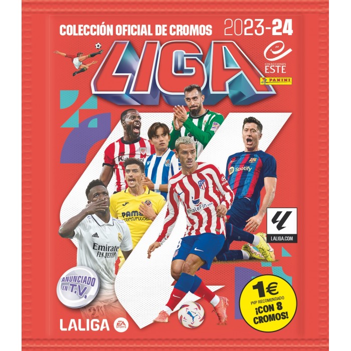 Pochette de 8 stickers La Liga 2024 Panini