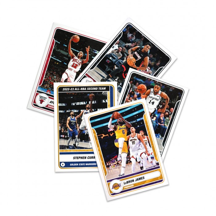 Pochette de 5 stickers NBA 2024 Panini