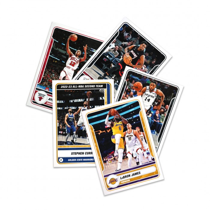Pochette de 5 stickers NBA 2025 Panini