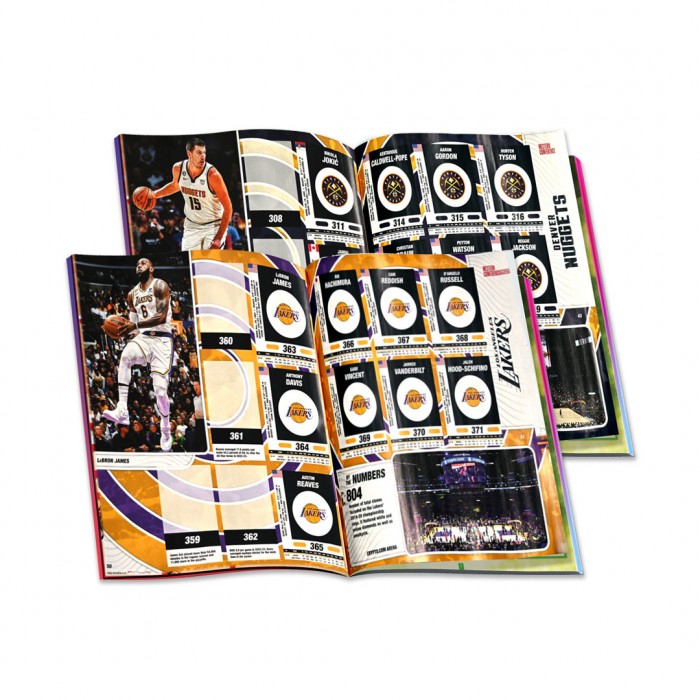 Promo Pack NBA 2025 stickers Panini